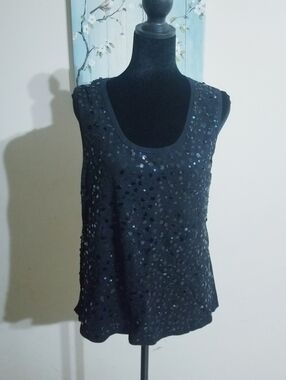 Chicos sequin tank